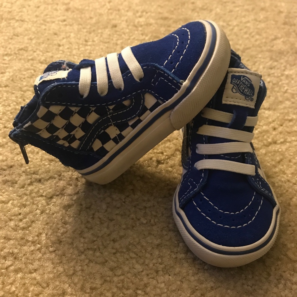 Vans Sk8 hi zip sneakers Blue 4 Toddler